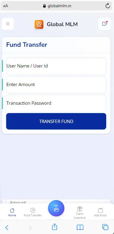 Wallet Fund Transfer
